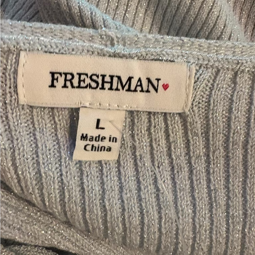 Freshman Silver Ribbed Knit - Picture 3 of 3